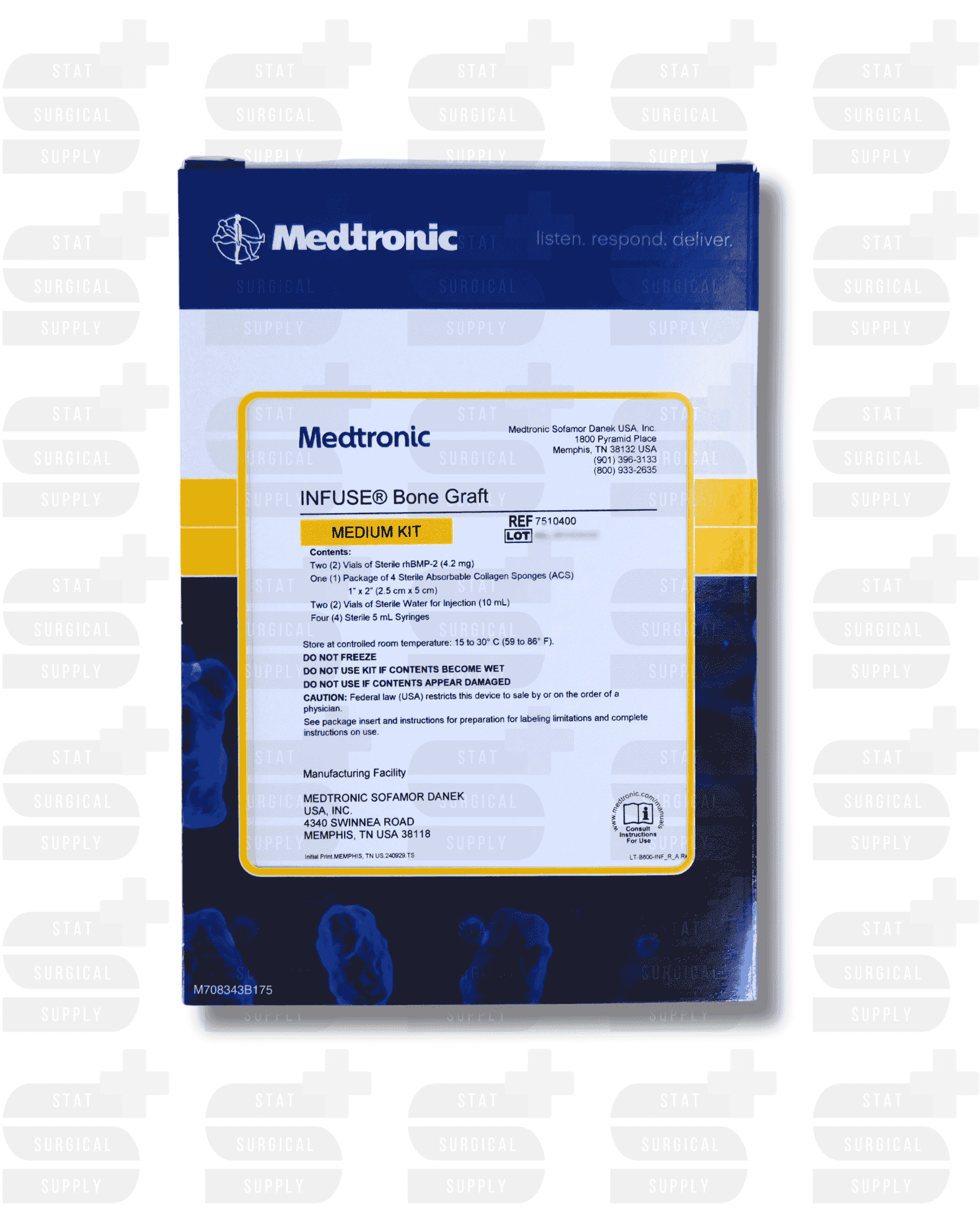 Medtronic Infuse Bone Graft Kit Medium