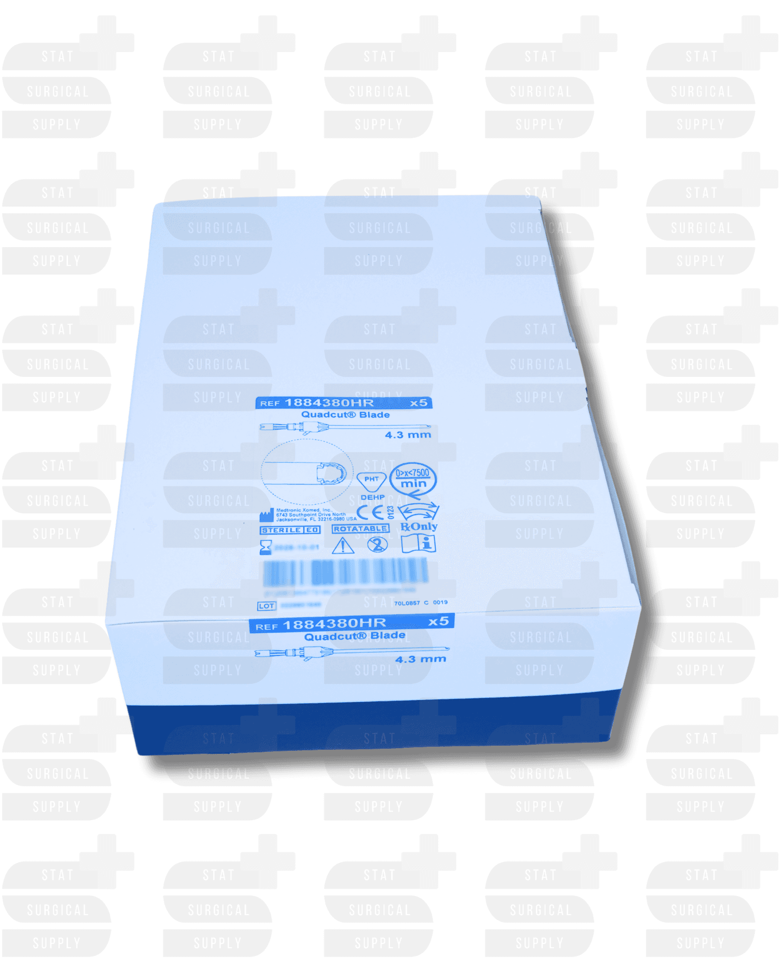 4.3 mm Quadcut™ blade
