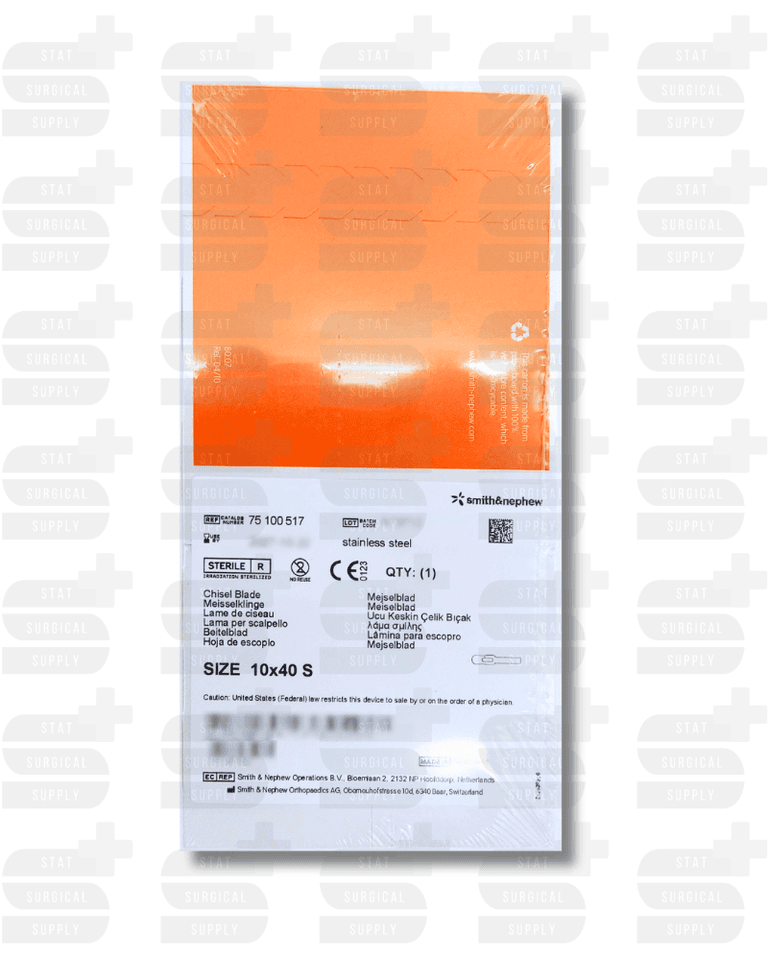 Stainless Steel Chisel Blade Size 10 x 40 S