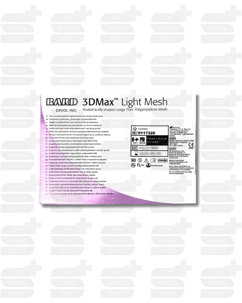 BARD 0117320 - Professional Surgical supplies product for healthcare facilities