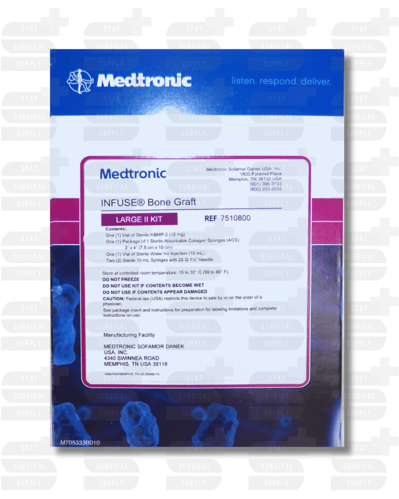 MEDTRONIC 7510800 Medtronic Infuse Bone Graft Kit XL MEDTRONIC 7510800 - Medical supply product image