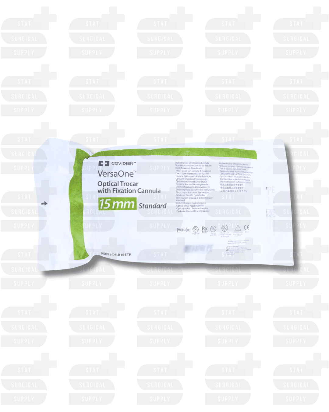 COVIDIEN ONB15STF - VersaOne™ Optical Trocar with Fixation Cannula 15 mm x 100 mm COVIDIEN ONB15STF - Professional Surgical supplies product for healthcare facilities