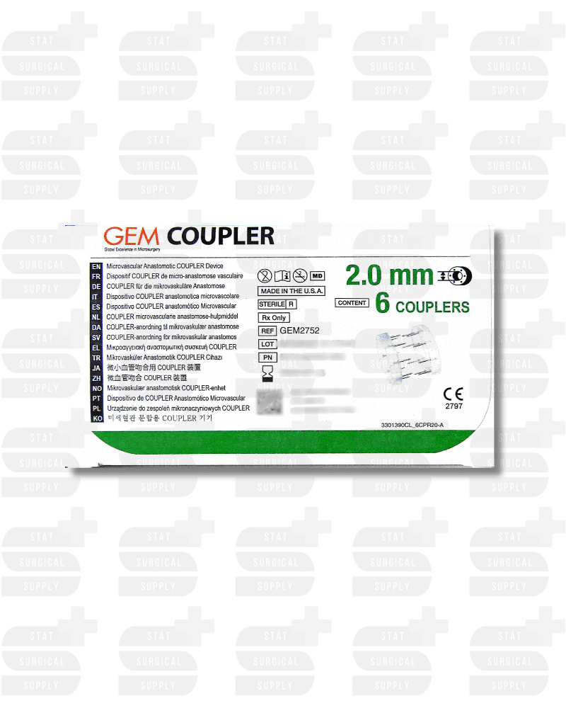 SYNOVIS GEM2752 - 2.0 mm COUPLER SYNOVIS GEM2752 - Professional Surgical supplies product for healthcare facilities