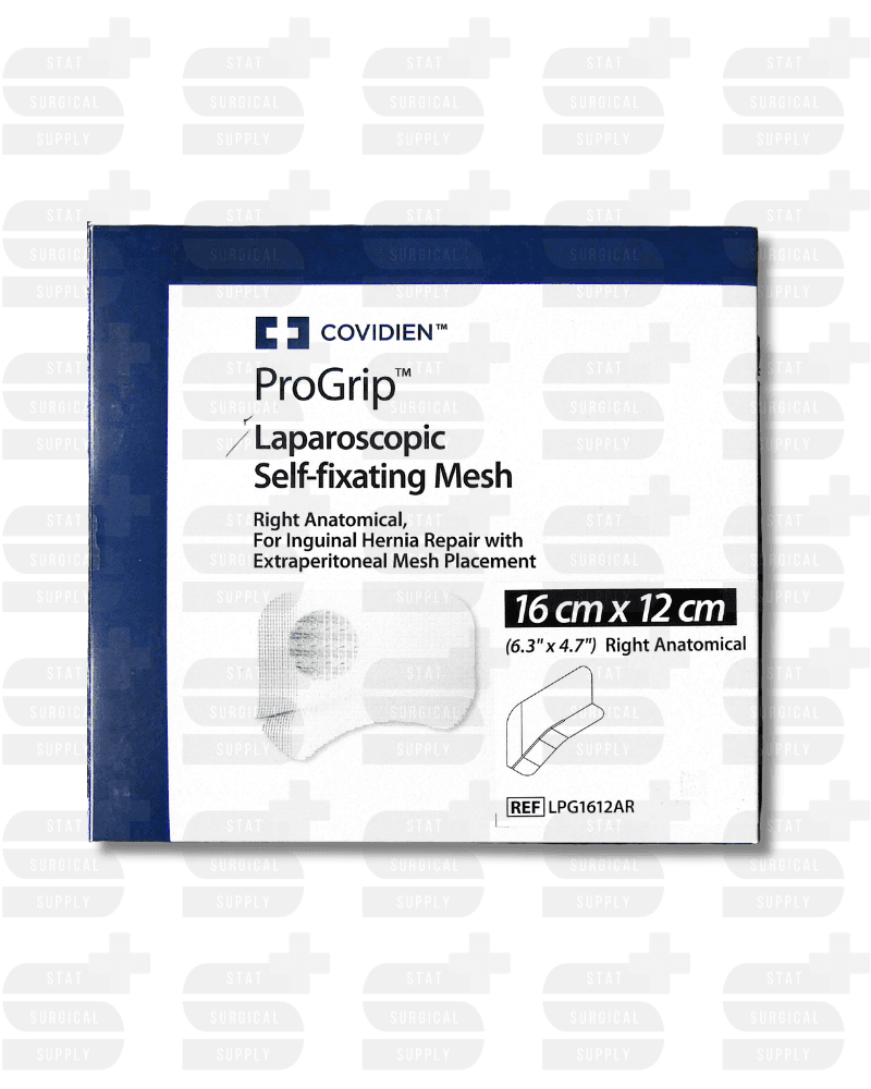COVIDIEN LPG1612AR - Laproscopic Self-Fixating Mesh Right Anatomical, 16 x 12cm COVIDIEN LPG1612AR - Professional Surgical supplies product for healthcare facilities